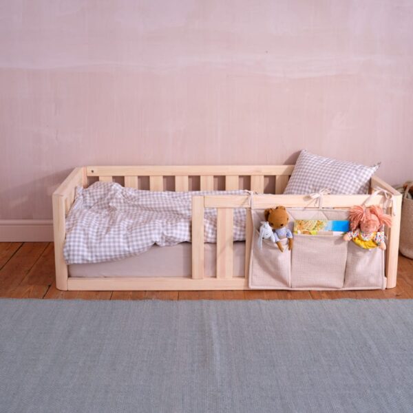 Toddler floor bed