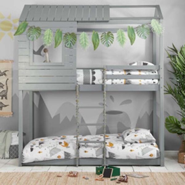Kids tree house bunk bed