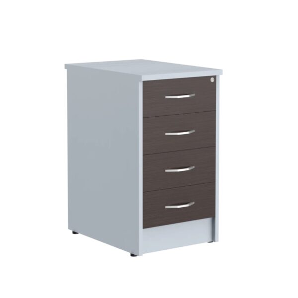 Four drawer pedestal  LUM: 14-01